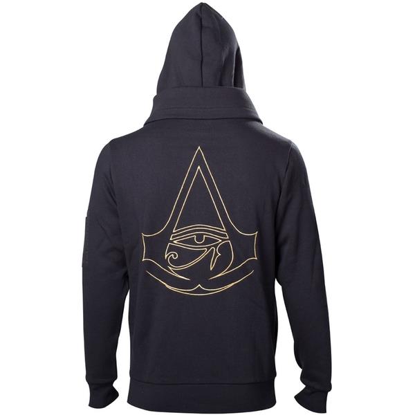 Assassin's Creed Origins - Gold Crest Logo Men's Large Full Length Zip