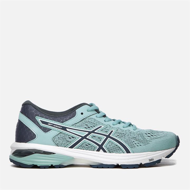 Asics Running Women's GT-2000 6 Trainers - Porcelain Blue/Smoke Blue/White - UK 5 - Blue