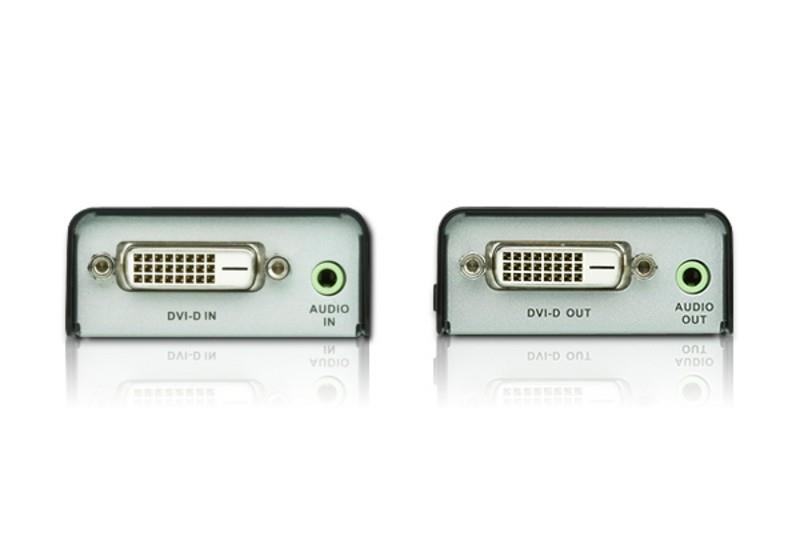 Aten Ve602-At-U Vancryst Dvi Dual-Link Over Cat5 Video Extender With Audio