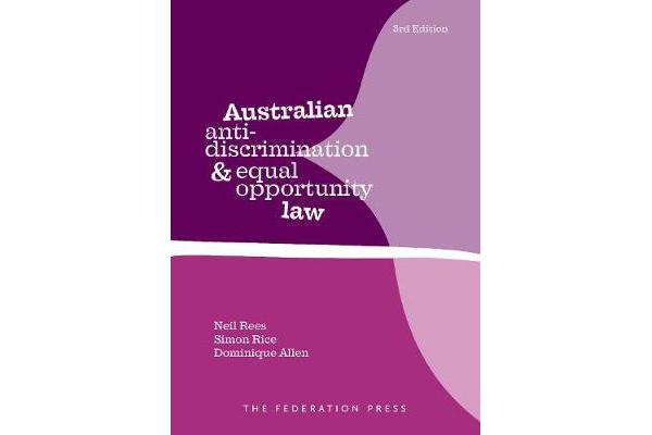 Australian Anti-Discrimination and Equal Opportunity Law