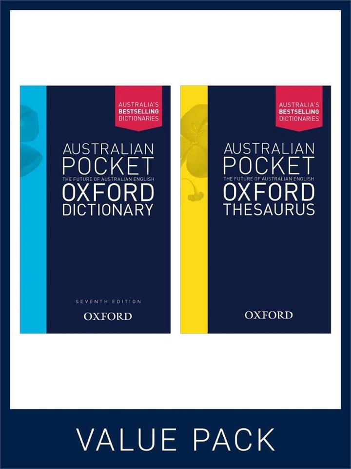 Australian Pocket Oxford Dictionary + Australian Pocket Oxford Th