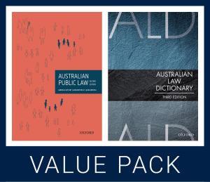 Australian Public Law 2e & Australian Law Dictionary 3e Value