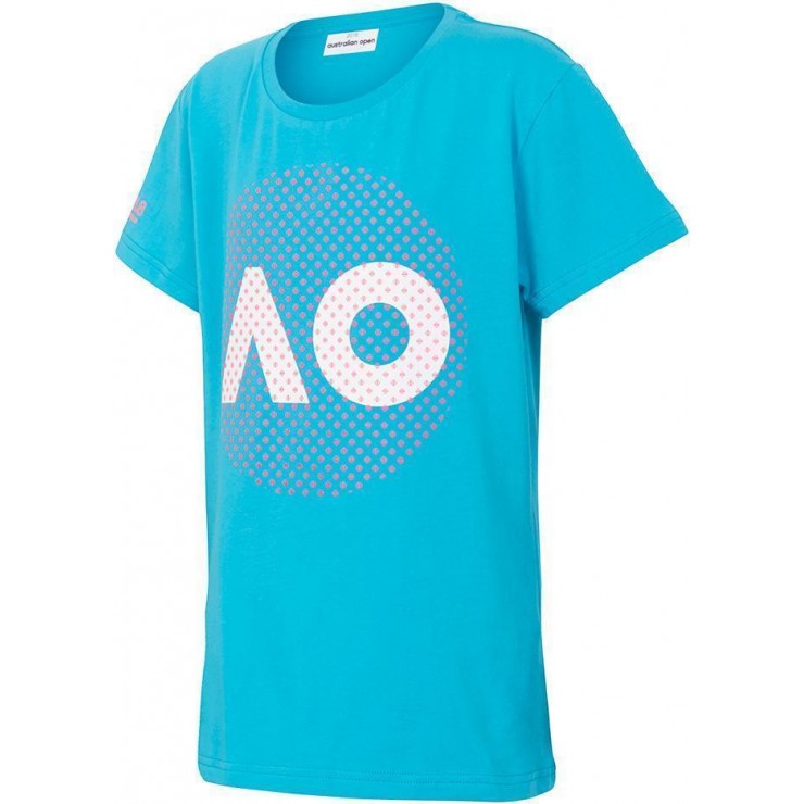 Australian Open 2018 Girls Teal Pop T-Shirt