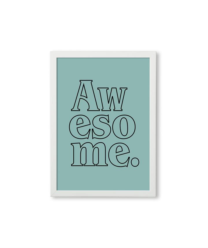 Awesome Art Print Small