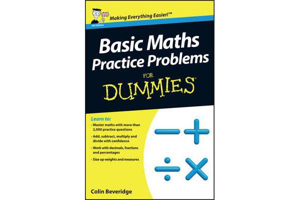 Basic Maths Practice Problems For Dummies