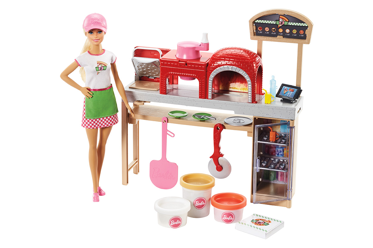 Barbie Pizza Chef Doll and Playset