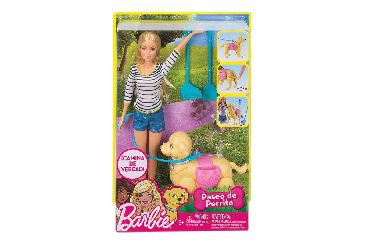 Barbie Walk & Potty Puppy