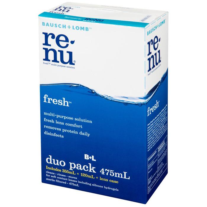 Bausch & Lomb Renu Fresh Multi-Purpose Solution Duo Pack