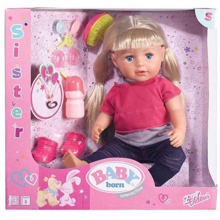 Baby Born Interactive Sister Doll