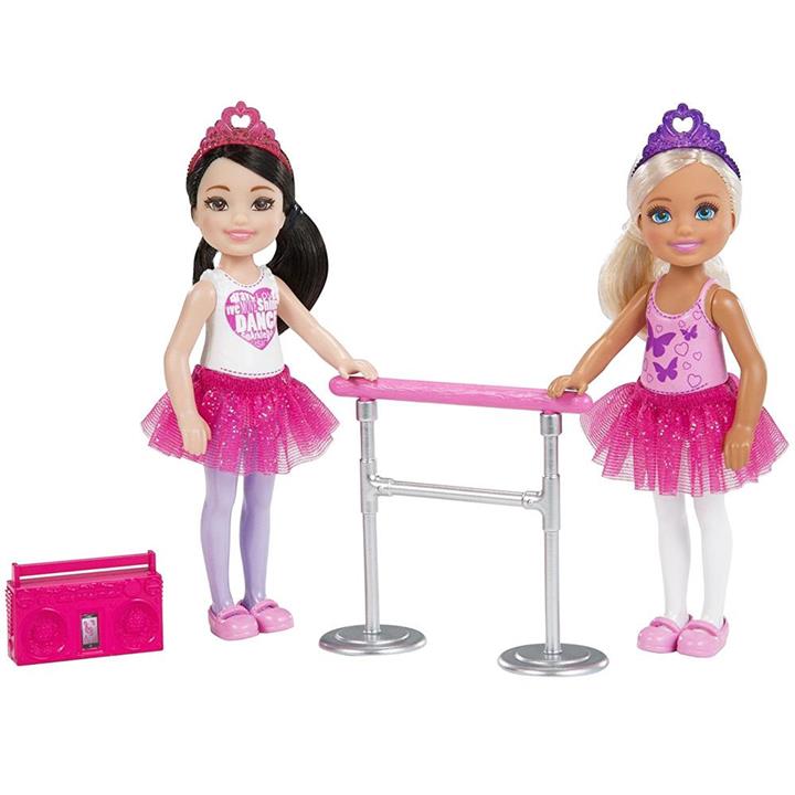 Barbie Chelsea Doll Ballet Dance Set - 2-Pack