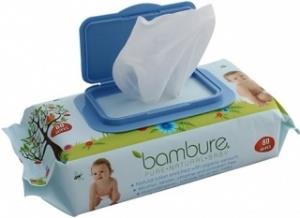 Bambure Natural Baby Wipes Pck80