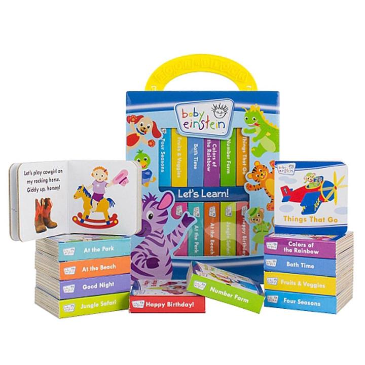 Baby Einstein My First Library Letâs Learn Book Pack