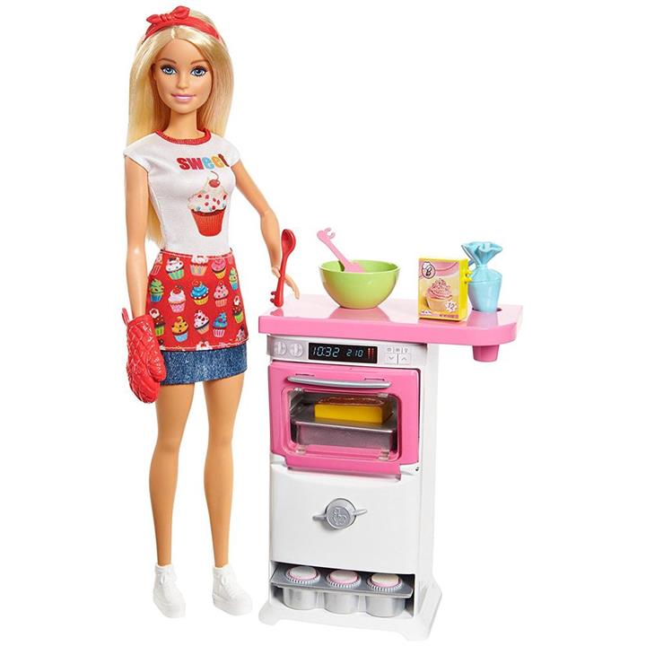 Barbie Bakery Chef Doll and Playset