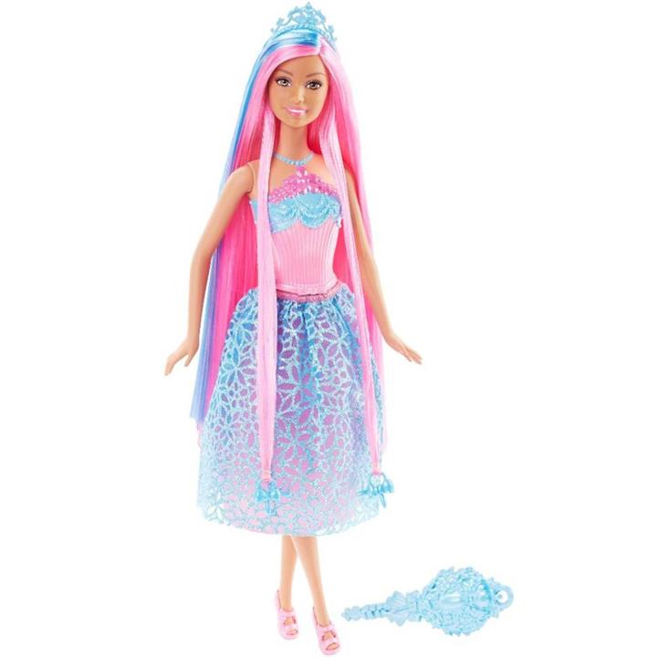 Barbie Endless Hair Kingdom Princess Doll - Blue and Pink Hair