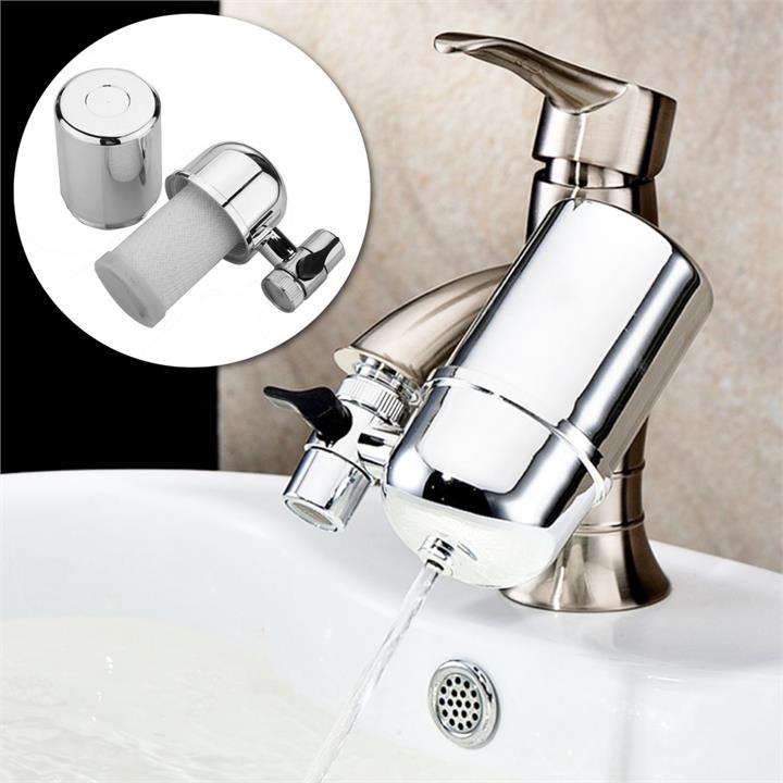 Bathroom Kitchen Water Filter Faucet Water Ionier Remove Water Contaminants Alkaline Tap Water Ceramic Cartridge Purifier