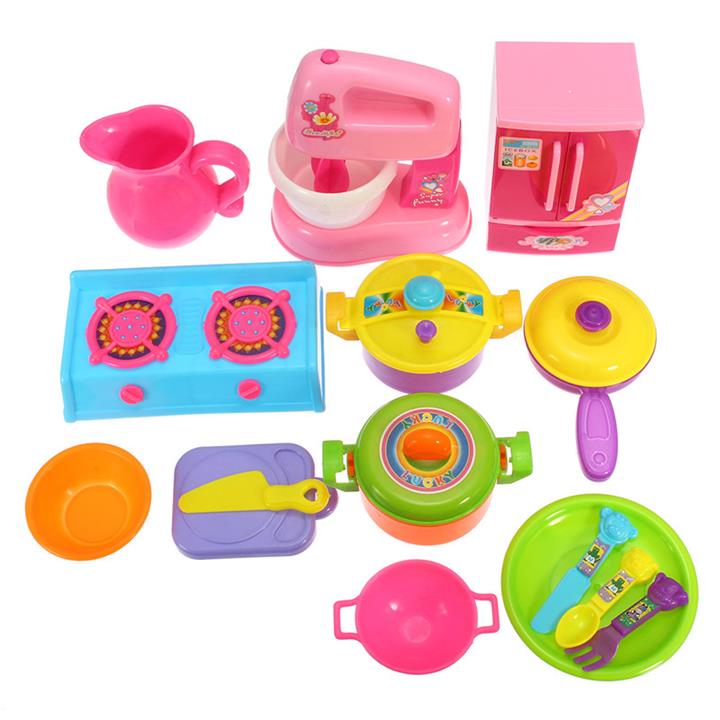 Baby Kid Developmental Educational Pretend Play Set Home Appliances Kitchen Toy