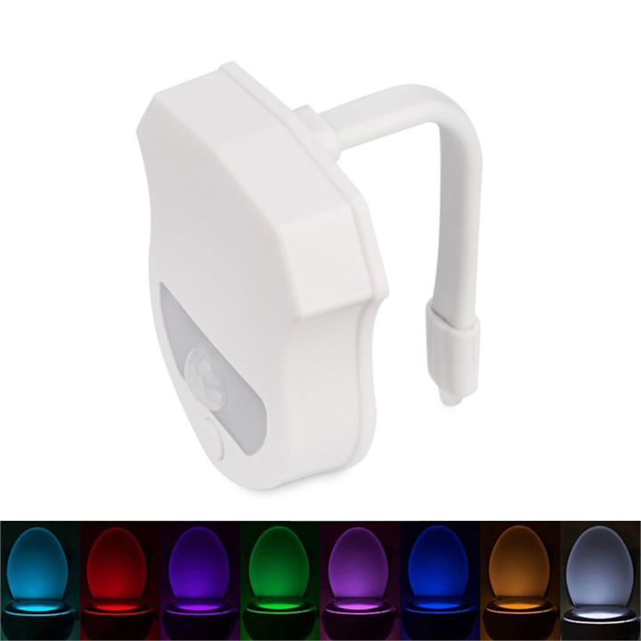 Bathroom 16 Colors Sensor LED Toilet Night Light Body Motion Activated Backlight LED Lamp Toilet Light