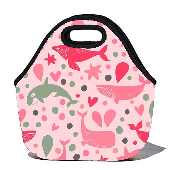 BBBYO Kids Lunch Bag - Pink Whale