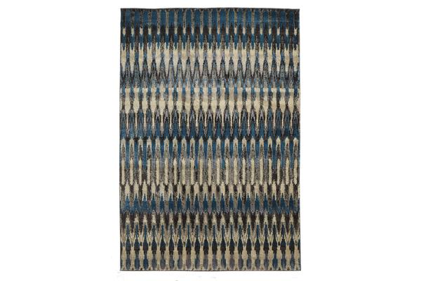 Belle Modern Blue Rug 230X160cm