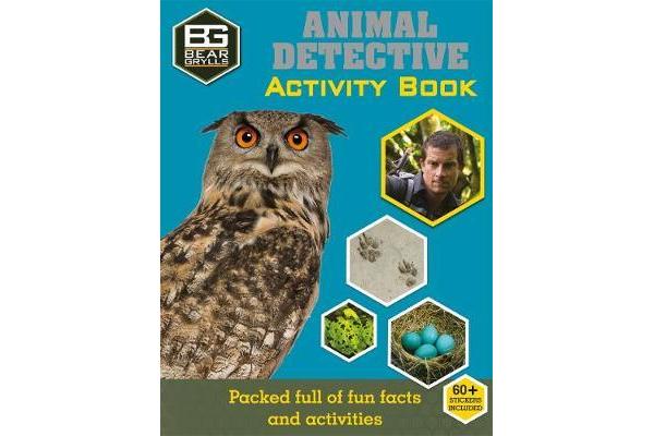 Bear Grylls Sticker Activity - Animal Detective