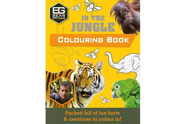 Bear Grylls Colouring Books - In the Jungle