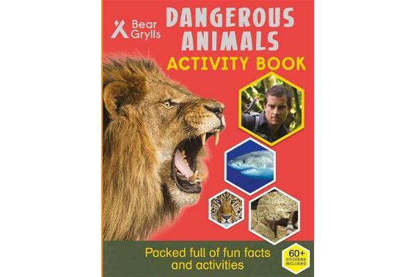 Bear Grylls Sticker Activity - Dangerous Animals