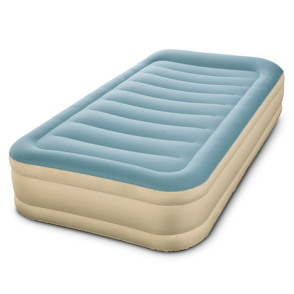 Bestway Inflatable Bed with Carry Bag (Blue/Single)