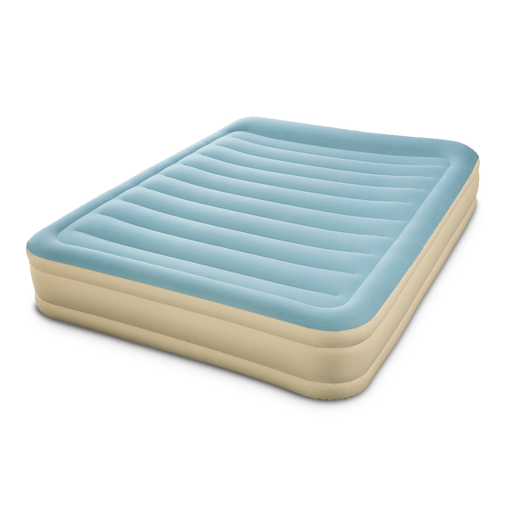 Bestway Inflatable Bed with Carry Bag (Blue/Queen)