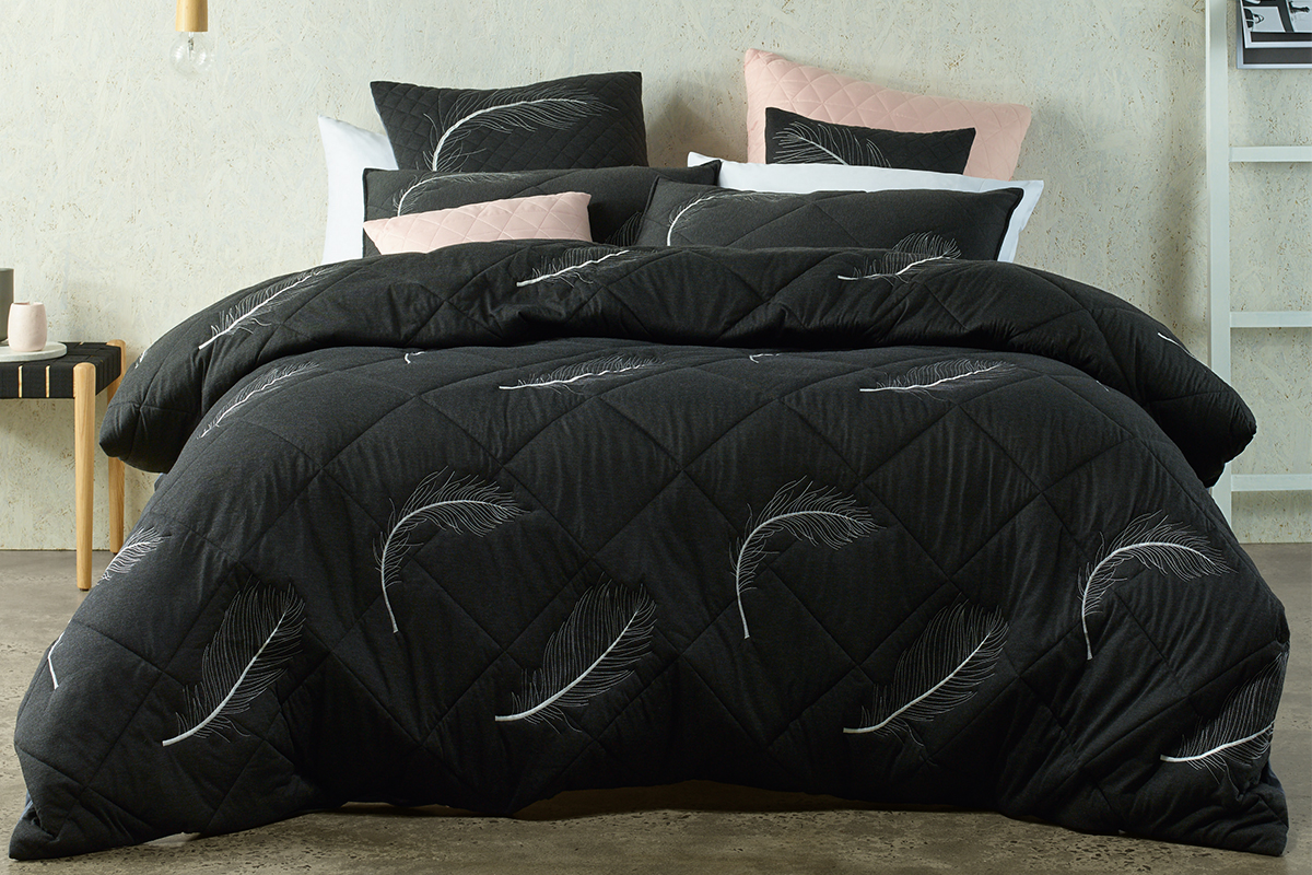 Bianca Tabu Quilt Cover Set (King)