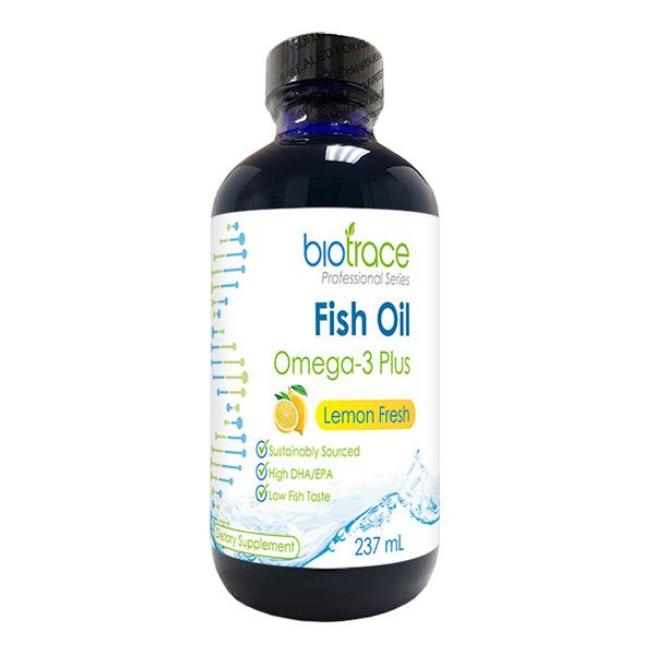 BioTrace Fish Oil Omega-3 Plus - Lemon Fresh 237ml