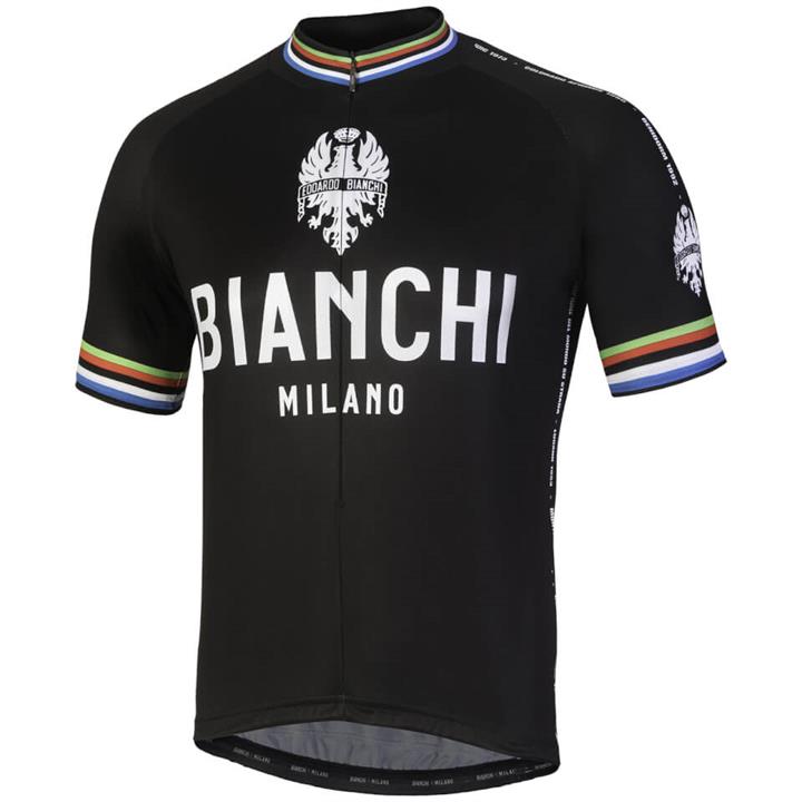 Bianchi Pride Short Sleeve Jersey - Black - S - Black