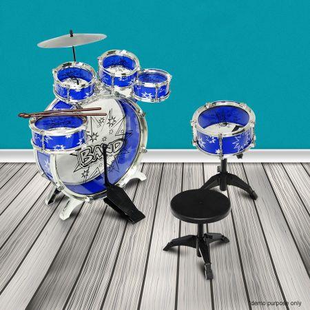 Big Band Let's Rock and Roll  9PCsToy Jazz Drum Kids Play Set