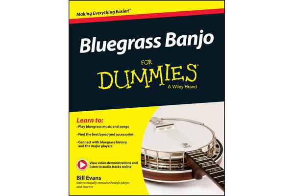 Bluegrass Banjo for Dummies - Book + Online Video & Audio Instruction