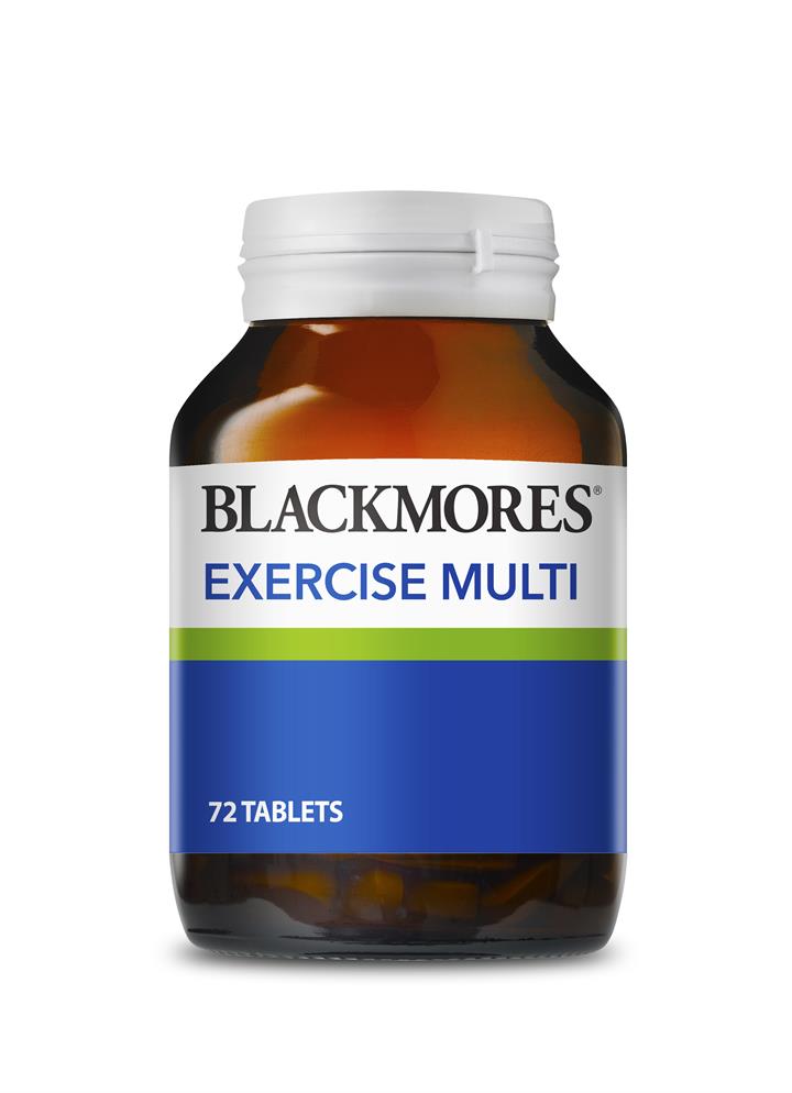 Blackmores Exercise Multi Tab X 72