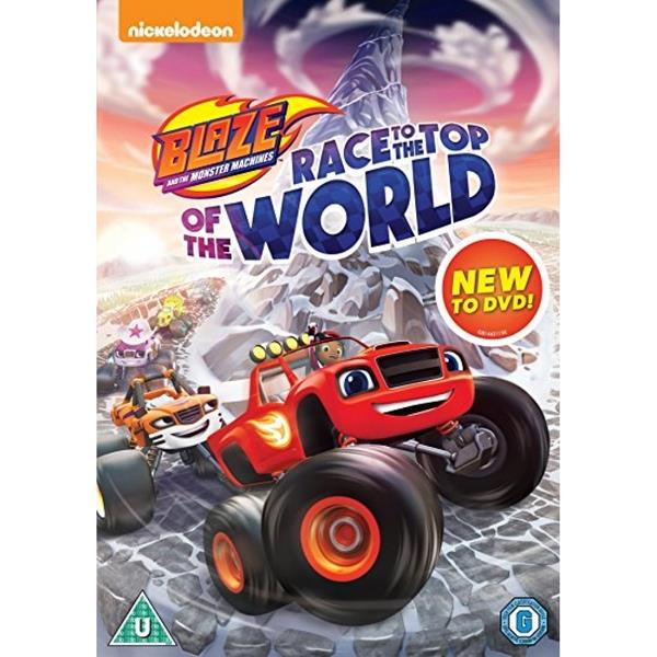 Blaze And The Monster Machines Race To The Top Of The World DVD