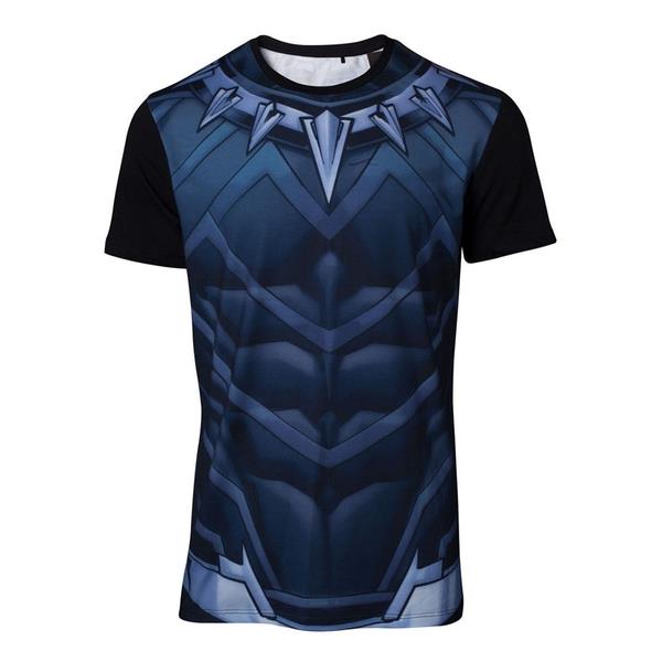 Black Panther - Sublimation Men's Medium T-shirt - Blue