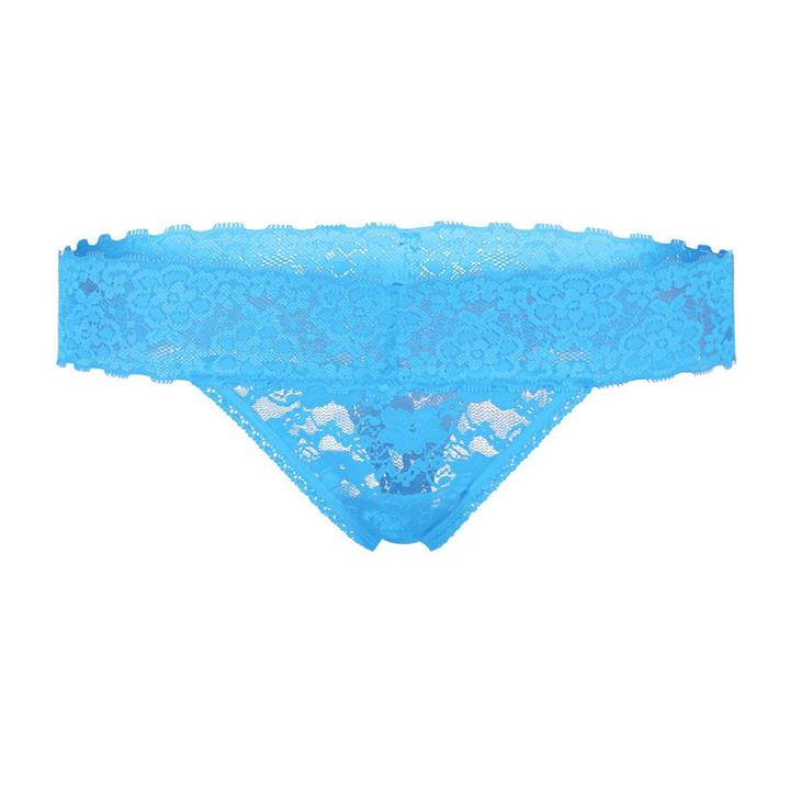 Blue lace G-string - Sky