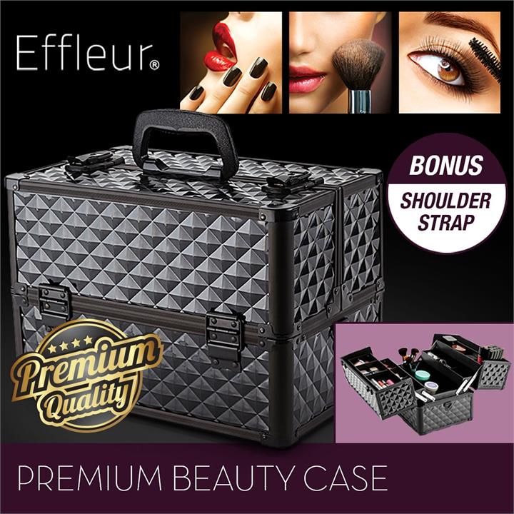 Black Diamond Cosmetic Case