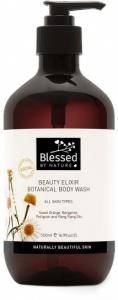 Blessed By Nature Beauty Elixir Botanical Body Wash 500ml