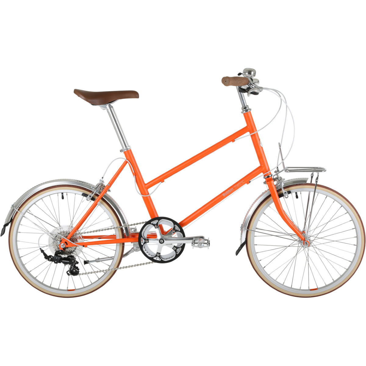 Bobbin Metric Hybrid Bike - 42cm Orange | Hybrid & City Bikes