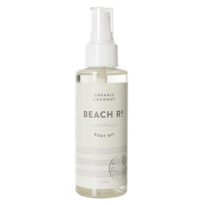 Body Oil | Organic Coconut | 125ml | by Beach Road Naturals