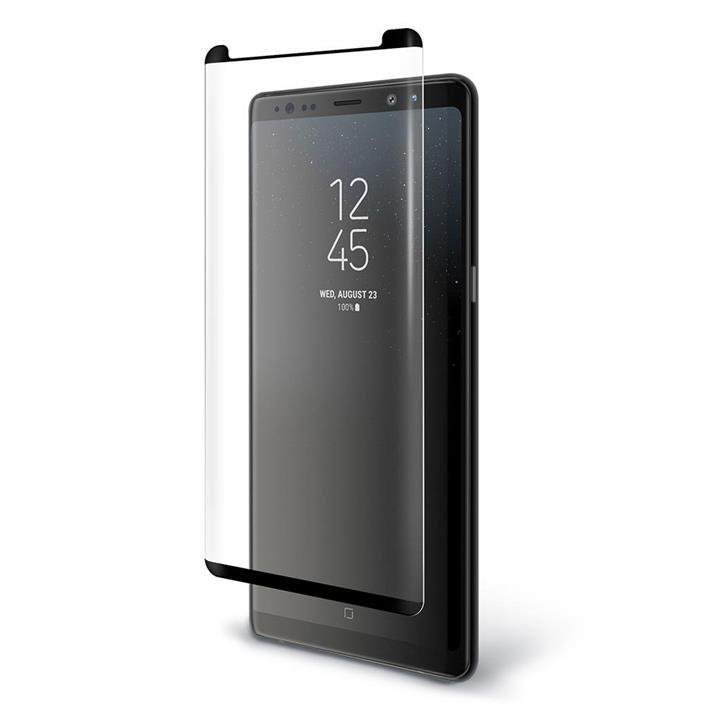 BodyGuardz Pure Arc Glass Screenguardz for Samsung Galaxy Note 8 - Black