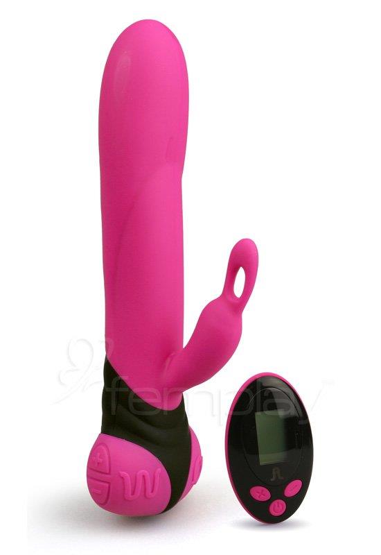 Bonnie & Clyde - Silicone Rechargeable Rabbit Vibe with Remote Control