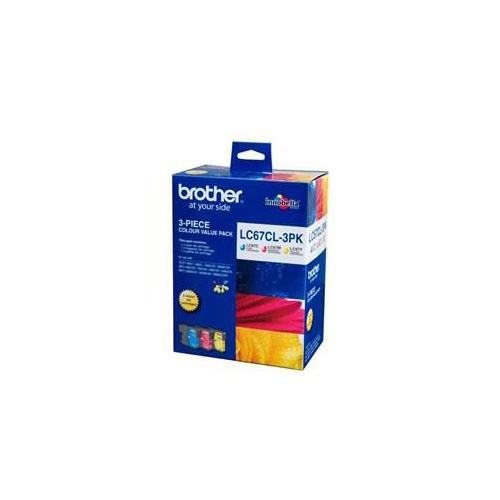 Brother Lc-67 Colour Value Pack For Dc-385C Ink Genuine