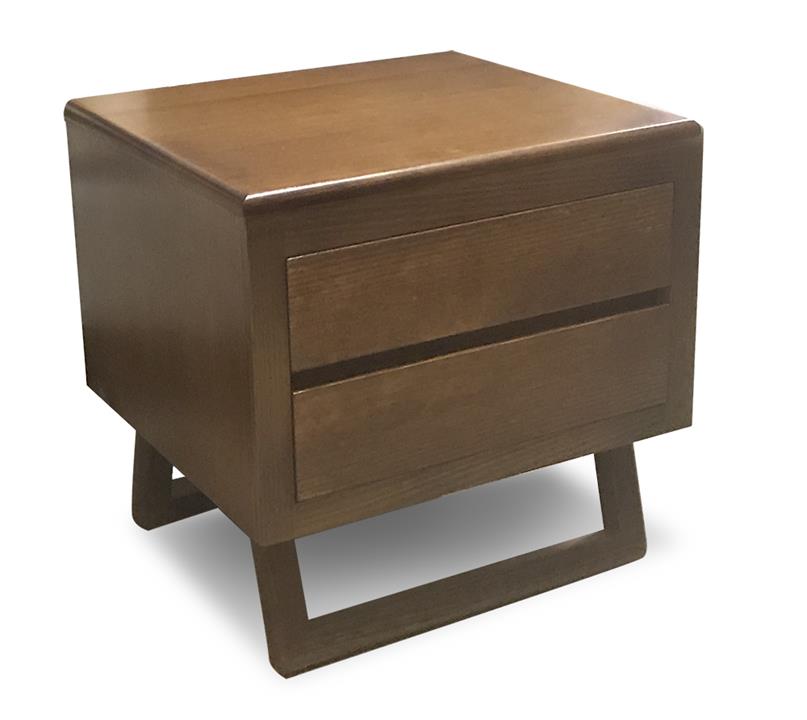 Brooklyn Neo Custom Timber 2 Drawers Bedside