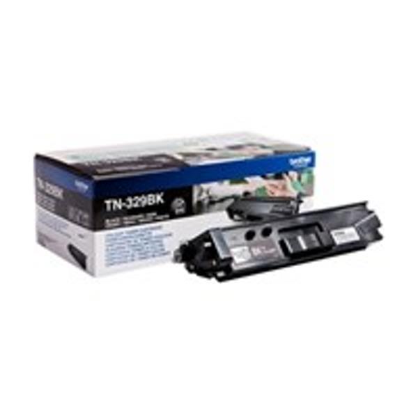 Brother TN-329BK Toner Black, 6K Pages