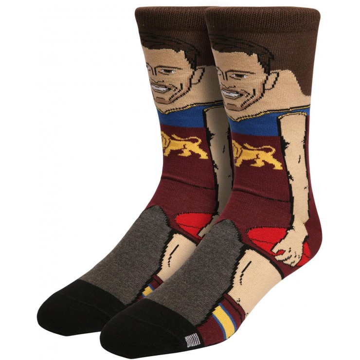 Brisbane Lions Dayne Zorko Men's Nerd Player Socks