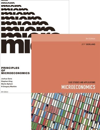 Bundle: Principles of Microeconomics with Student Resource Access 12 Months + Microeconomics: Case Studies and Applications