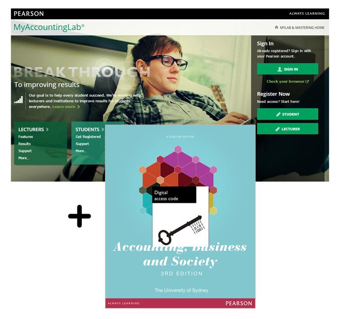 BUSS1030 Accounting, Business & Society (Custom Edition) with MyAccountingLab with eText (with new copies only) + The Integrated Accounting Narrative