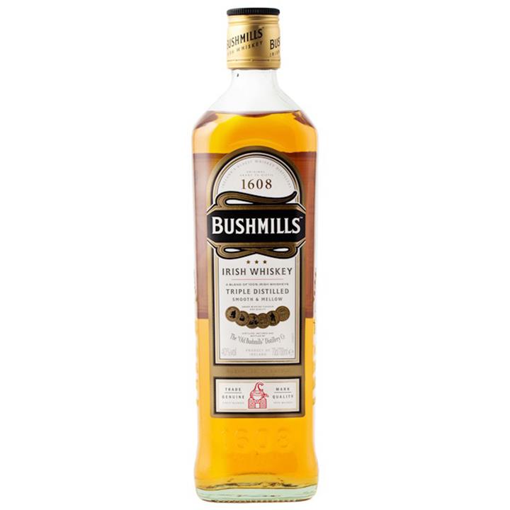 Bushmills Irish Whiskey Triple Distilled 700mL